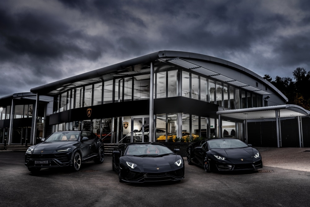 A Lamborghini garage has opened in Tunbridge Wells